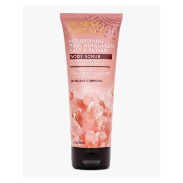 Nourishing Pink Himalayan Salt & Sugar Body Scrub - Dessert Essence